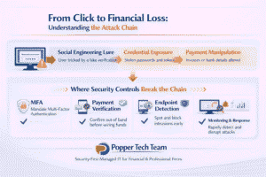 Why Small Businesses Are Prime Cyberattack Targets | Popper Tech Team